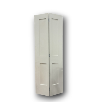 52393 Hollow Core 2-Panel Bifold Door With Hardware 30" x 80"