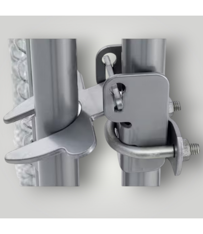 52396 Two-In-One Galvanized Chain Link Kit 5'W x 15'L