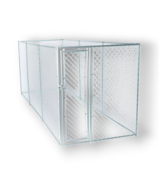 52396 Two-In-One Galvanized Chain Link Kit 5'W x 15'L