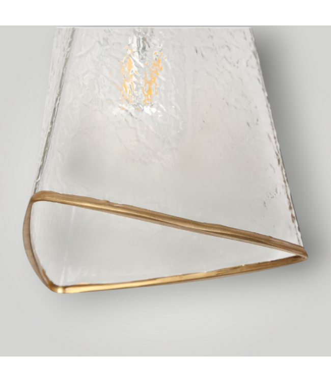 52397 Sdulaor 1-Light Gold & Black Hanging Pendant Light