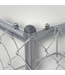 52396 Two-In-One Galvanized Chain Link Kit 5'W x 15'L