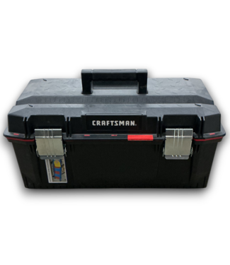 52403 Black Plastic Tool Box