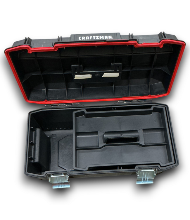 52403 Black Plastic Tool Box