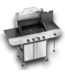 52404  Steel 4-Burner & 1-Side Burner Propane Gas Grill