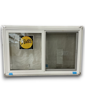 52405 White Sliding Wood Casement Window 47.5"W x 29.5"H