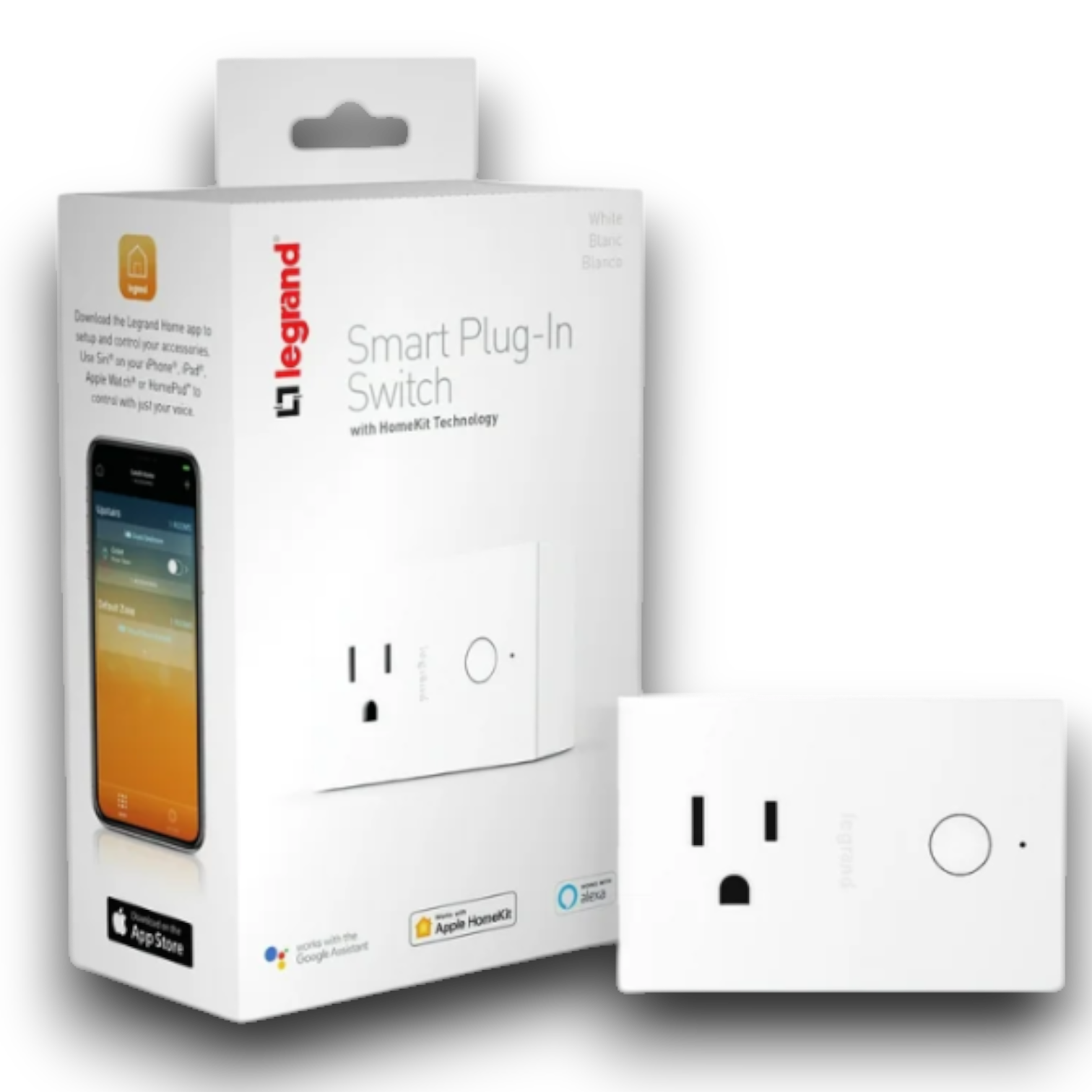 Plug Disc Switch 52408 White Smart Plug Outlet Switch - Bud's Warehouse