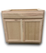 52410 Oak Brook Natural Unfinished Sink Base Cabinet 36"W