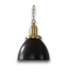 52421 1-Light Metal Dome Hanging Pendant Light