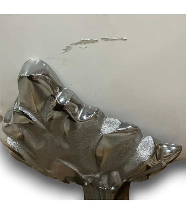 52416 Vintage White Cast Iron Clawfoot Soaking Bathtub