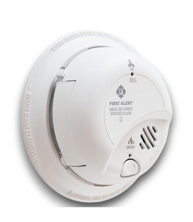 52435 White Hardwired Smoke/Carbon Monoxide Alarm