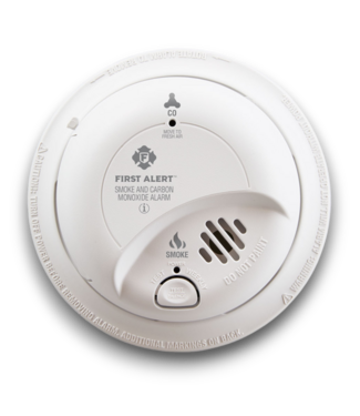 52435 White Hardwired Smoke/Carbon Monoxide Alarm