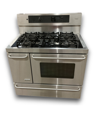 52436 Elite Stainless Steel Dual Fuel Range 40"