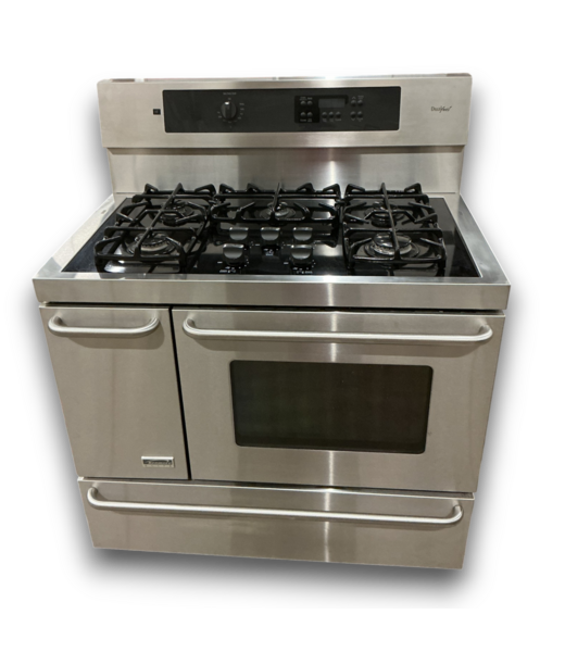52436 Elite Stainless Steel Dual Fuel Range 40"