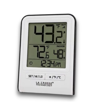 52437 White Wireless Digital Thermometer