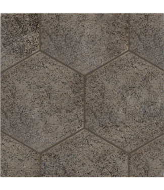 52440 Metallic Hex Hexagon Floor And Wall Tile 27.06 sq. ft.