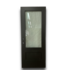 52434 3/4 Lite Black Solid Exterior Door 32" x 80"