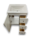 52442 Davies True White Bathroom Vanity With Top 24"