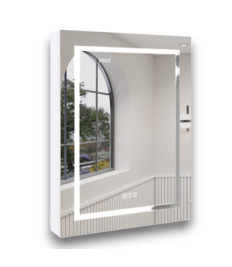 52443 Neo Lighted LED Fog Free Mirrored Medicine Cabinet