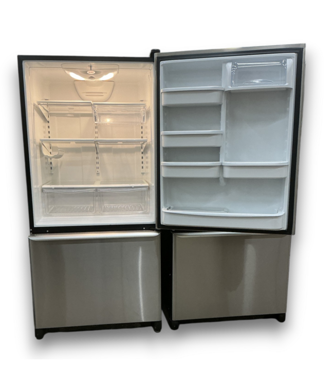 52446 Stainless Steel Refrigerator With Bottom Freezer