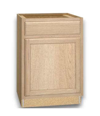 52448 Natural Oak Base Cabinet 24"