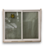 52451 Sliding Patio Door White Vinyl 95.5"W x 79.5"H