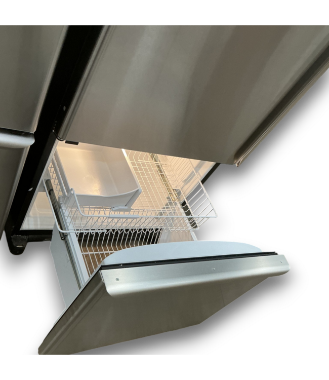 52447 Refrigerator With Bottom Freezer Stainless Steel