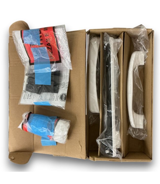 52451 Sliding Patio Door White Vinyl 95.5"W x 79.5"H