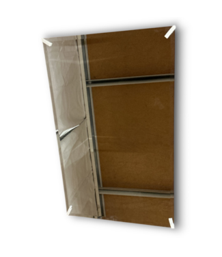 52456 Frameless Mirrored Medicine Cabinet 16"W x 26"H