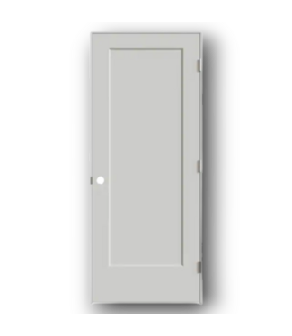 52466 Primed Solid Core Prehung Interior Door 32" x 78"H