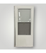 52470 White Reversible Mid-View Storm Door 36" x 81"