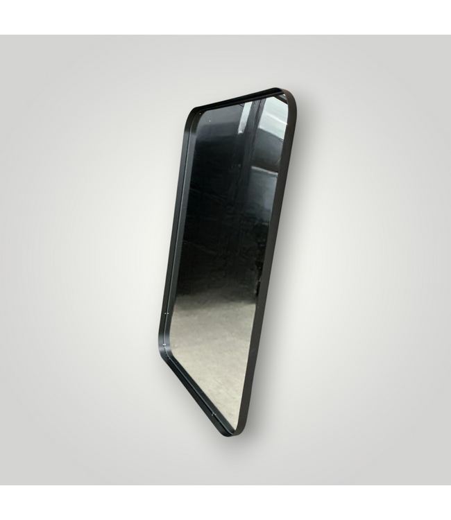 52473 Black Framed Rectangle Mirror 24"W x 36"L
