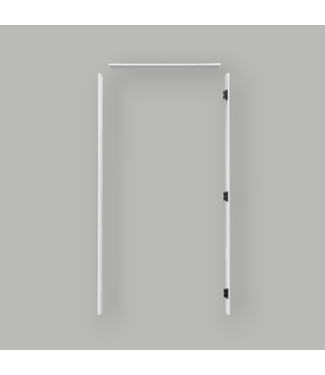 52476 Primed Wood 3-Pc Door Frame