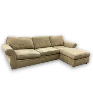 52484 2 Piece Blonde Sectional Sofa