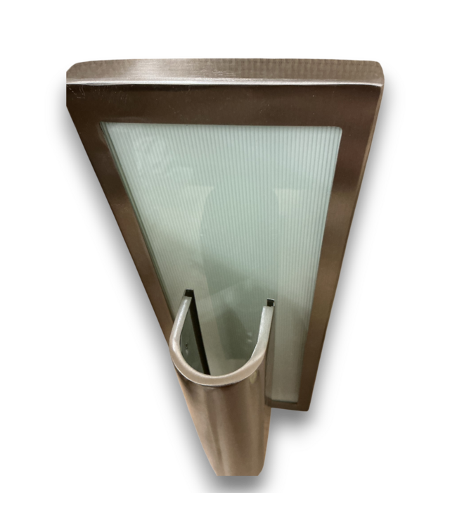 52486 1-Light Brushed Steel Wall Sconce