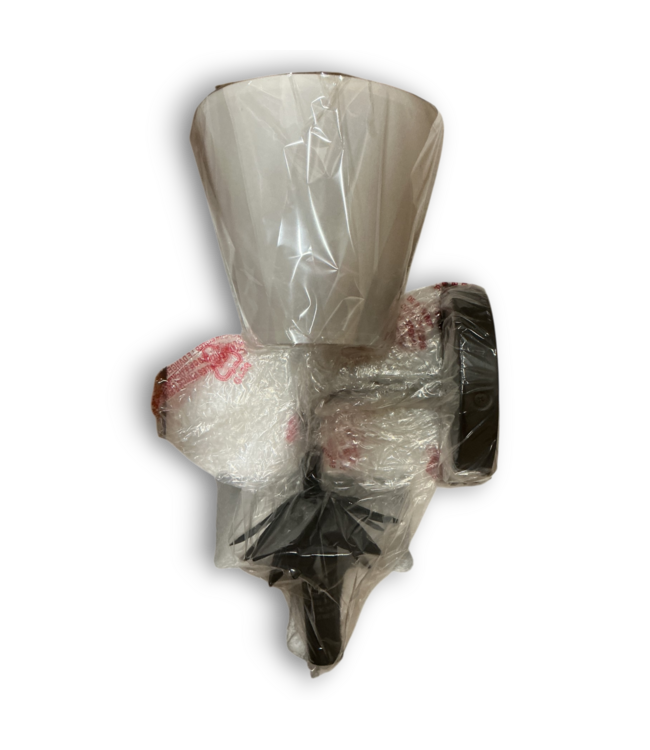 52487 1-Light Matte Black Vintage Wall Sconce