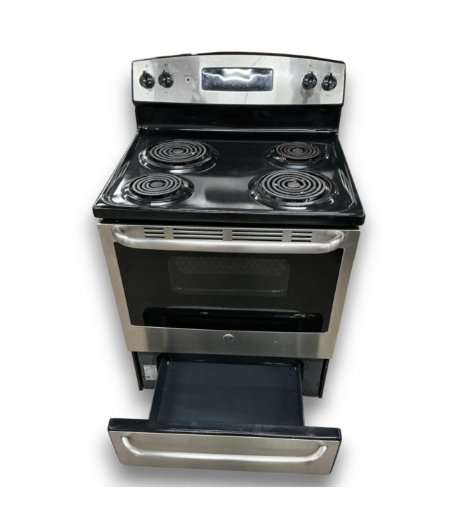 52491 Black & Stainless Steel Electric Range 30"W