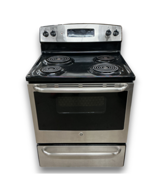 52491 Black & Stainless Steel Electric Range 30"W