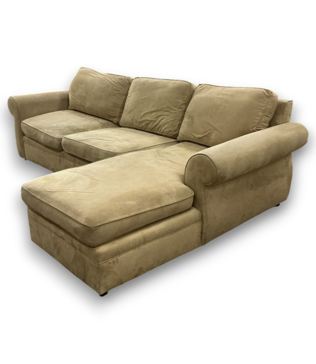 52484 2 Piece Blonde Sectional Sofa