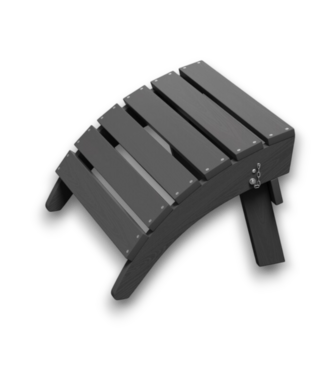 52501 Gray Folding Adirondack Outdoor Footrest