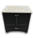 52506 Navy Blue Single Sink Bathroom Vanity 30"W