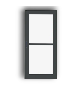52497 Graphite Retractable Storm Door 36" x 81" RH