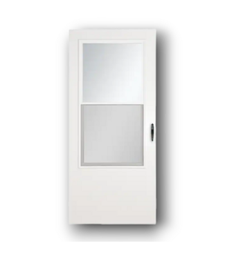 52498 White Reversible Mid-View Storm Door 36" x 81"