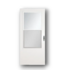 52498 White Reversible Mid-View Storm Door 36" x 81"