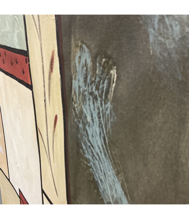 52511 Decorative Canvas Geometric Wall Art  36" x 48"