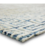 52522 Mirrored Paths Blue And White Area Rug 7' x 10'