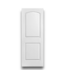 52528 2-Panel Roman Smooth Interior Door 30" x 80"