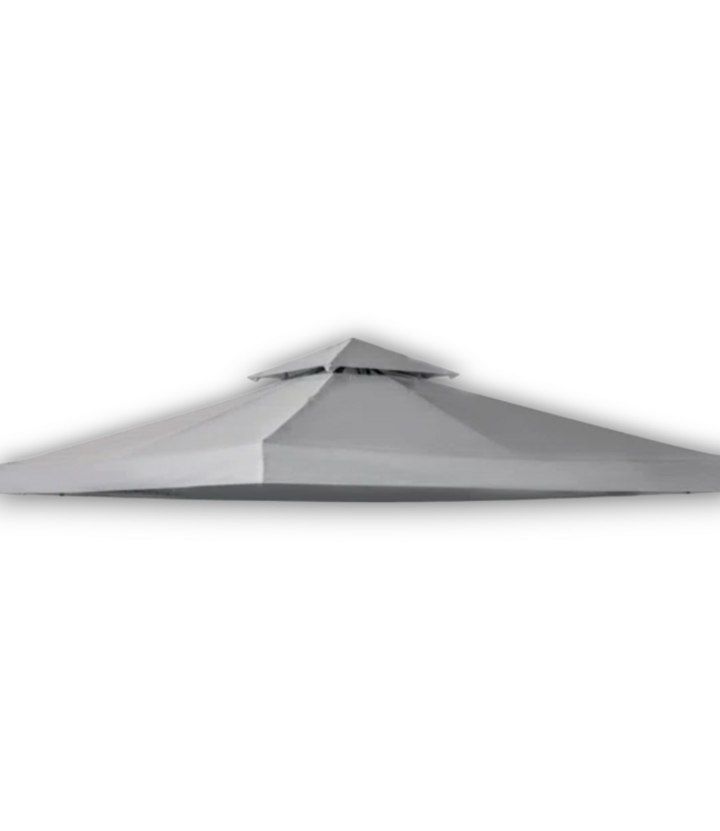 52532 Gray Fabric Replacement Canopy Top