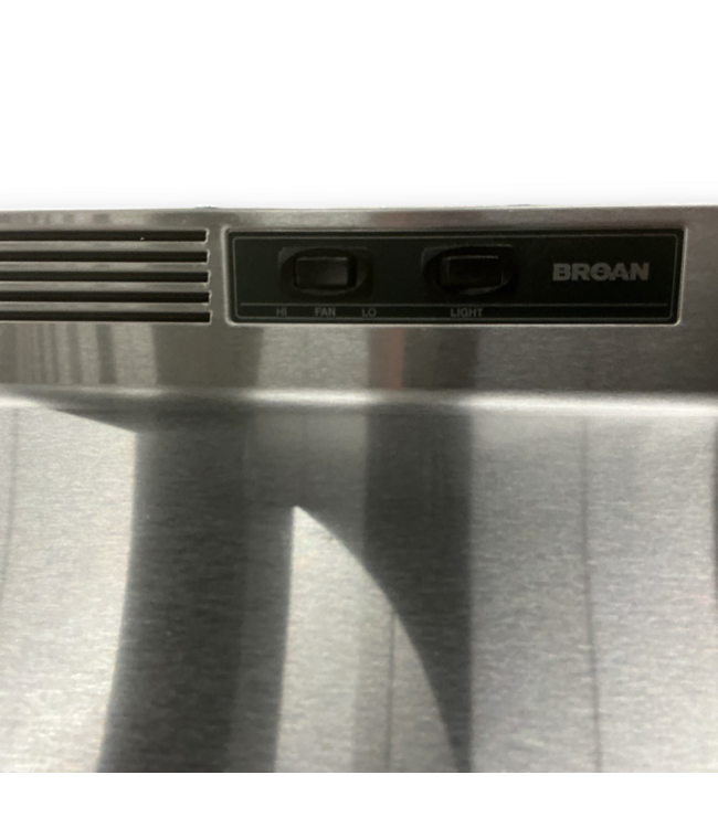 52543 Ductless Stainless Steel Under Cabinet Range Hood 30"