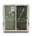 52553 White Vinyl Left Hand Sliding Patio Door 72"W x 80"H
