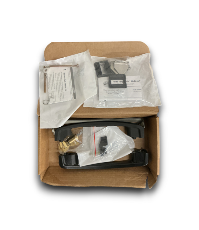 52557 Black Aluminum Sliding Patio Door 95"W x 81.5"H